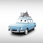 Ako by vyzerali Staré Škodovky v rozprávke Autá od Disney Pixar